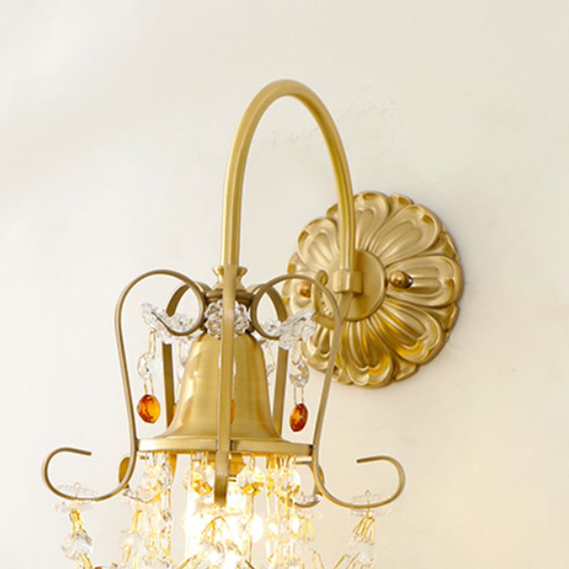 Unique Shape Metal Wall Lighting Modern Style 1 Light Wall Mounted Light