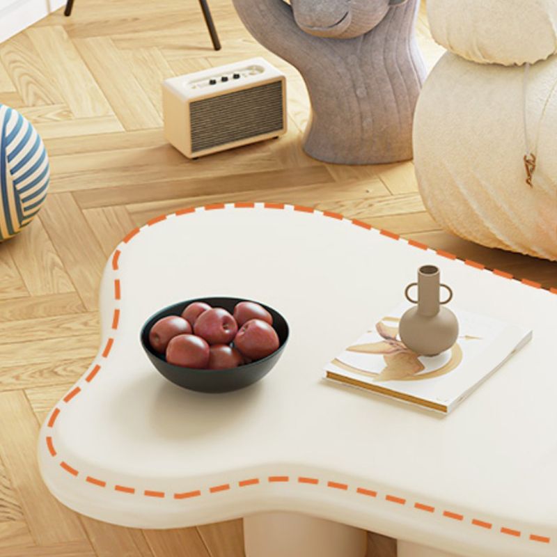 Contemporary Coffee Table 3 Legs Wooden Coffee Cocktail Table