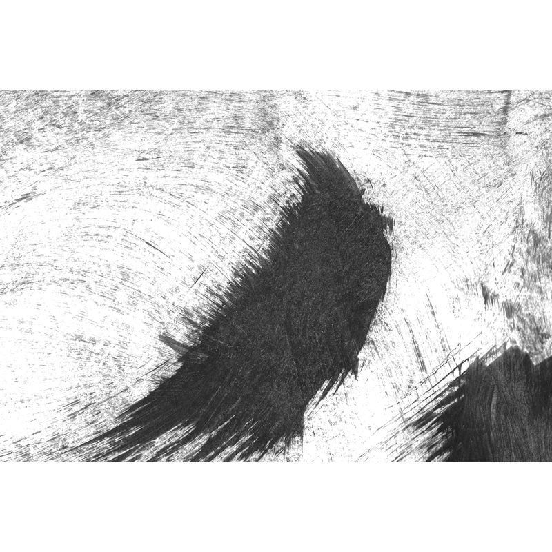 Non-Woven Decorative Wall Mural Modern Brush Stroke Pattern Wall Covering for Living Room