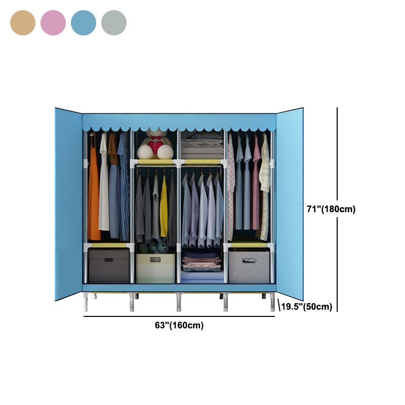 Metal Frame Storage Cabinet with Legs Modern Cabinet for Home