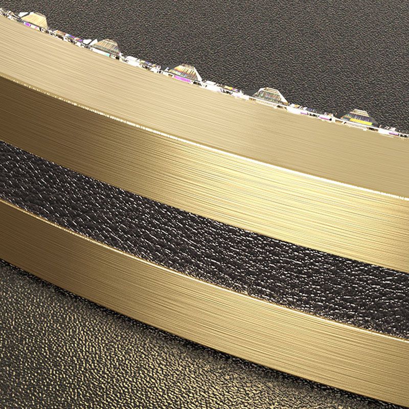 Postmodern Oblong LED Island Lighting Metallic Dining Room Suspension Lamp