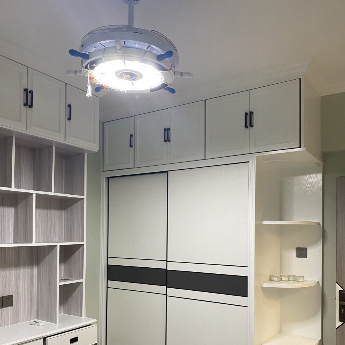 Roer LED Hangende ventilatorverlichting