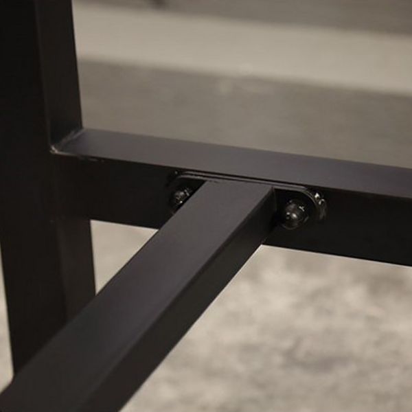 Industrial 1/3/4/5 Pieces Bar Table Set Square Pine Wood Counter Table with High Stools