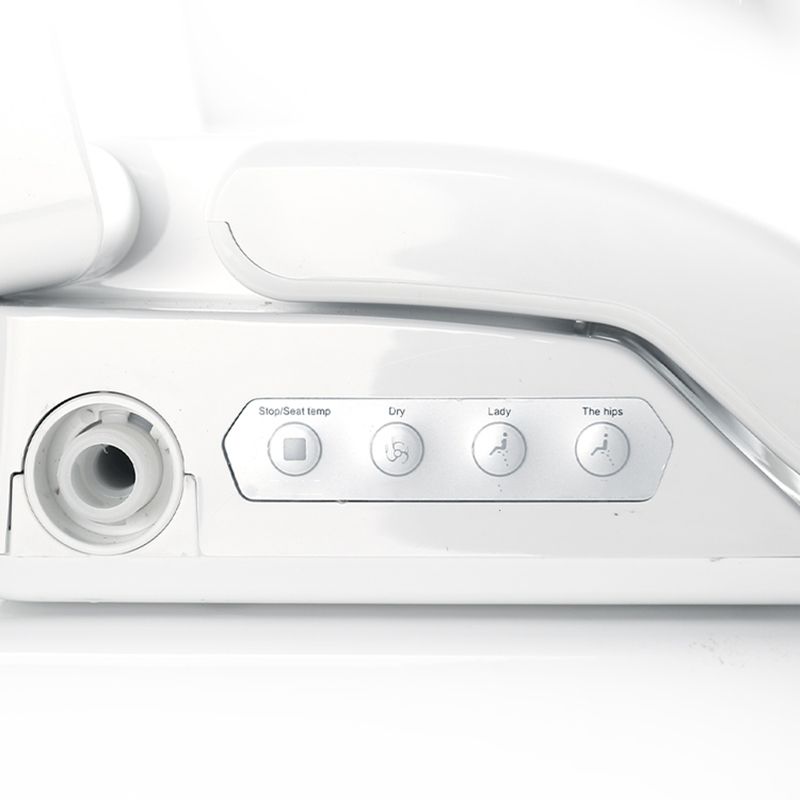 Modern Wall Mounted Bidet Foot Sensor White Temperature Control