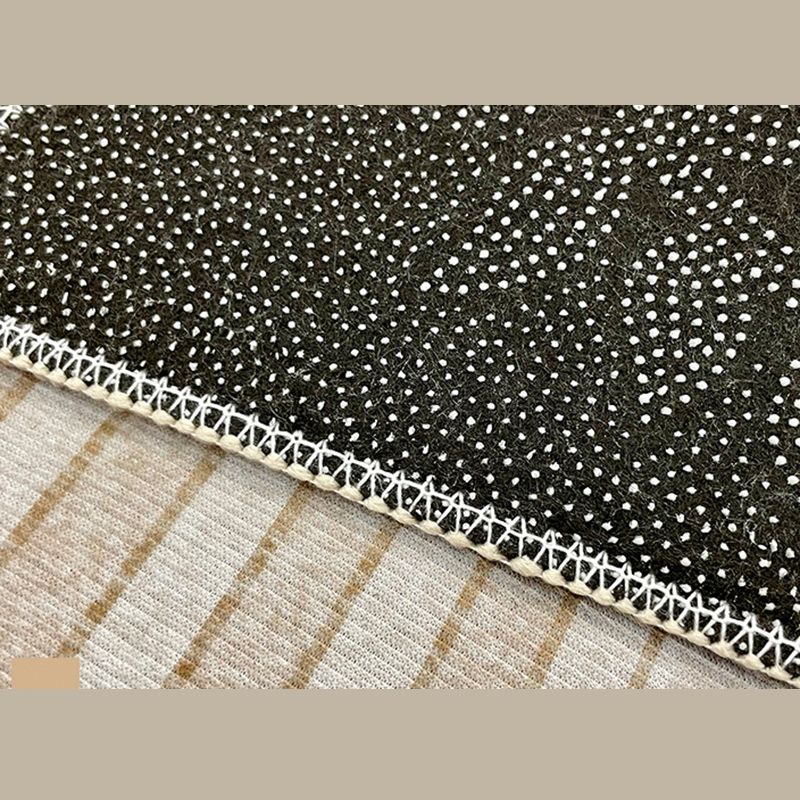 Contemporary Apricot Tone Carpet Polyster Indoor Rug Anti-Slip Washable Area Carpet for Living Room