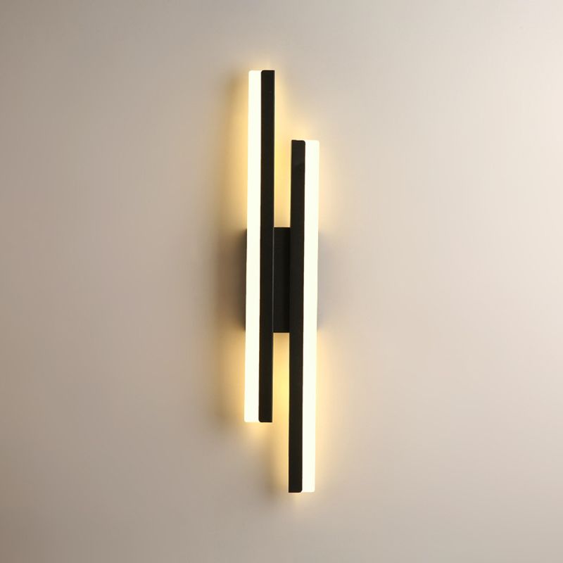 Modern Style Minimalist Wall Mount Light Metal LED Wall Light for Bedroom