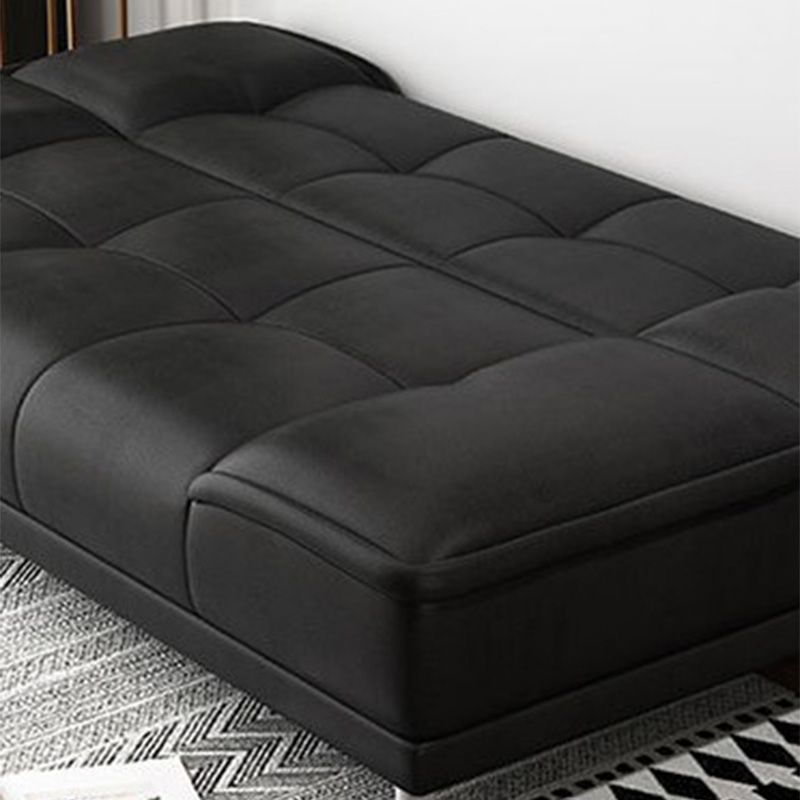 Contemporary Armless Adjustable Sofa Convertible Sofa for Living Room, Apartment