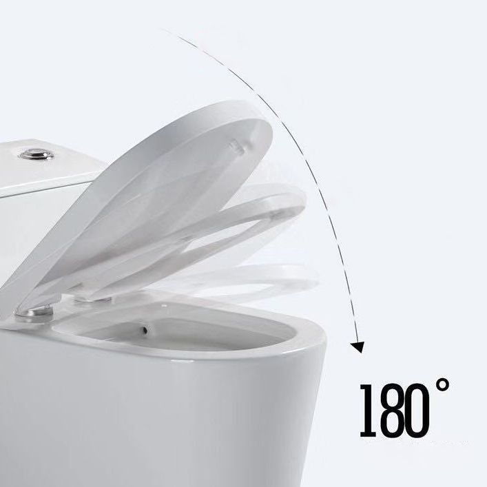 Modern All-In-One Toilet Bowl Floor Mount White Urine Toilet for Washroom