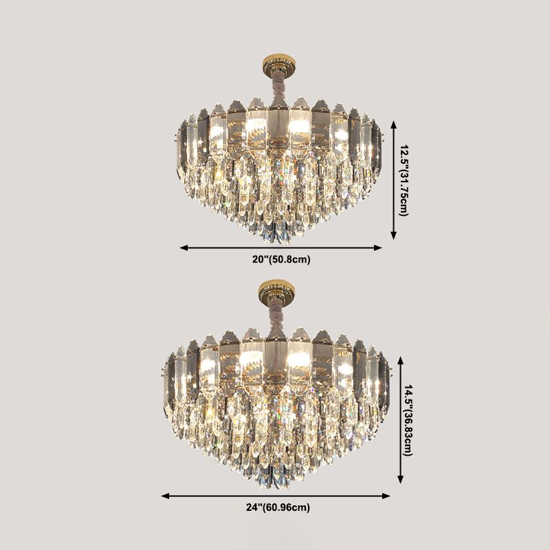 Circular Chandelier Pendant Lighting Fixtures Modern Dining Room Lighting