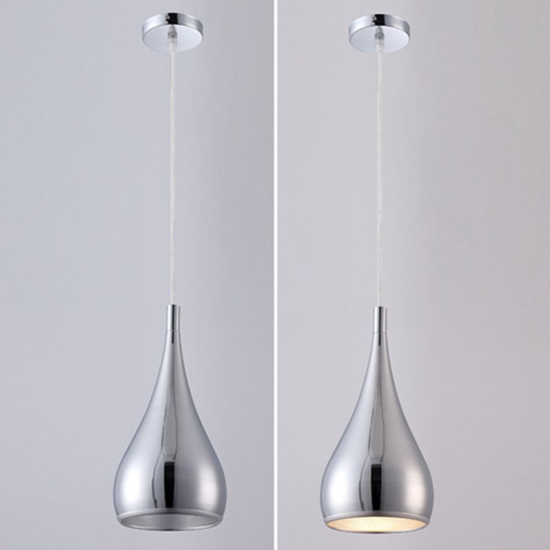 Minimalist Teardrop Pendant Ceiling Light Metal Dinning Room Hanging Ceiling Light