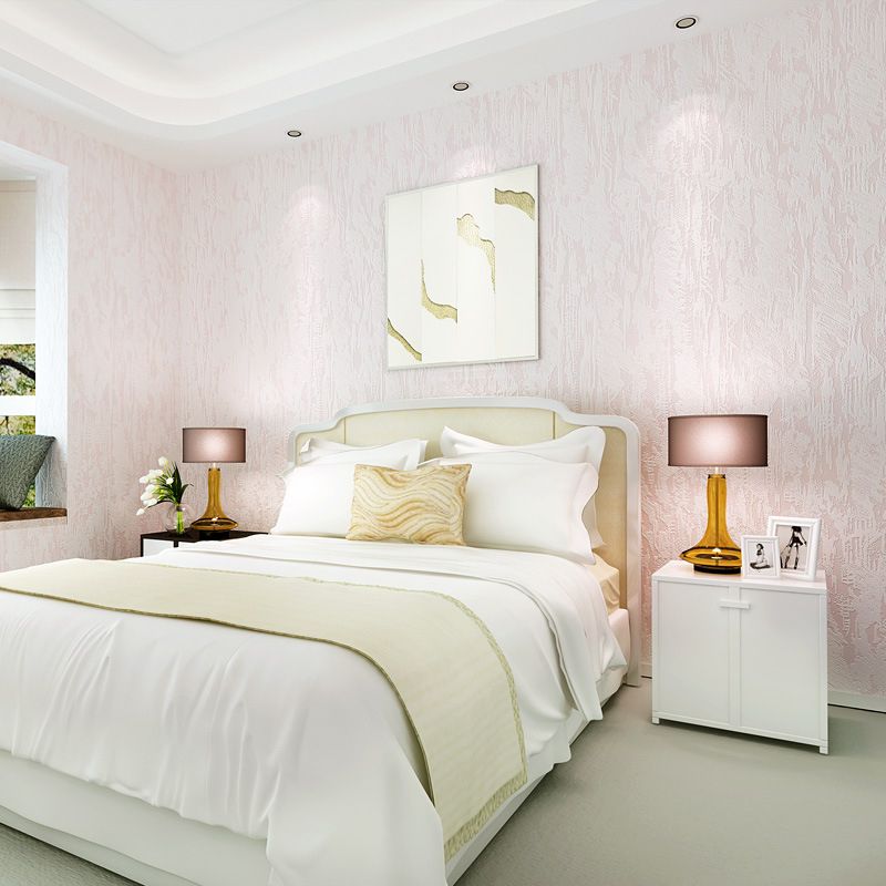 Non-Woven Wall Decor 31-foot x 20.5-inch Modern Non-Pasted Textured Surface Wallpaper Roll