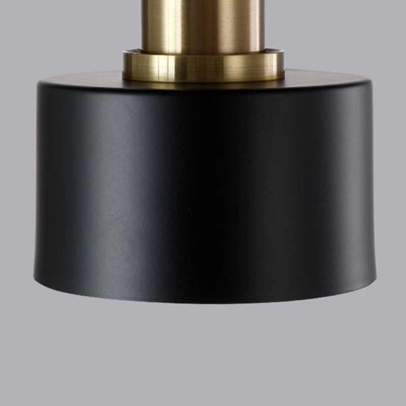 1-Licht-Metallzylinder Anhänger Licht moderner Stil Down Lighting für Esszimmer