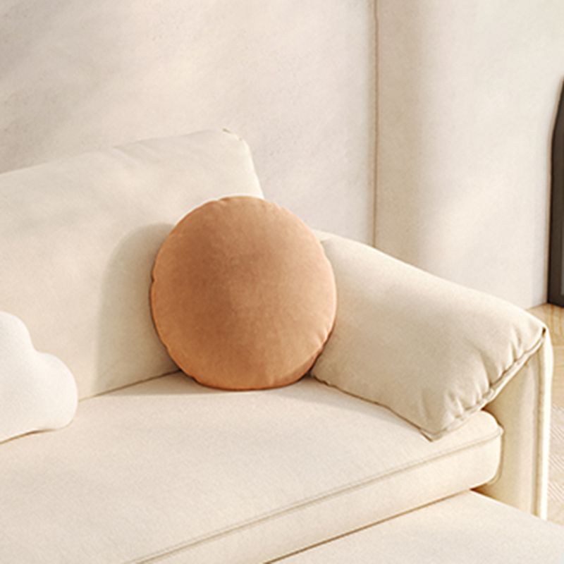 35" Wide Scandinavian Sleeper Sofa Futon Foldable White Sleeper Sofa