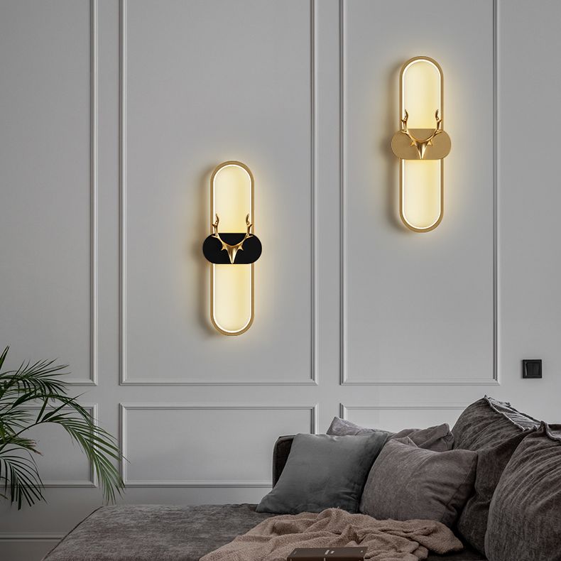 Luce contemporanea a 1 luci a 1 luci a parete a parete a parete lineare per soggiorno per soggiorno