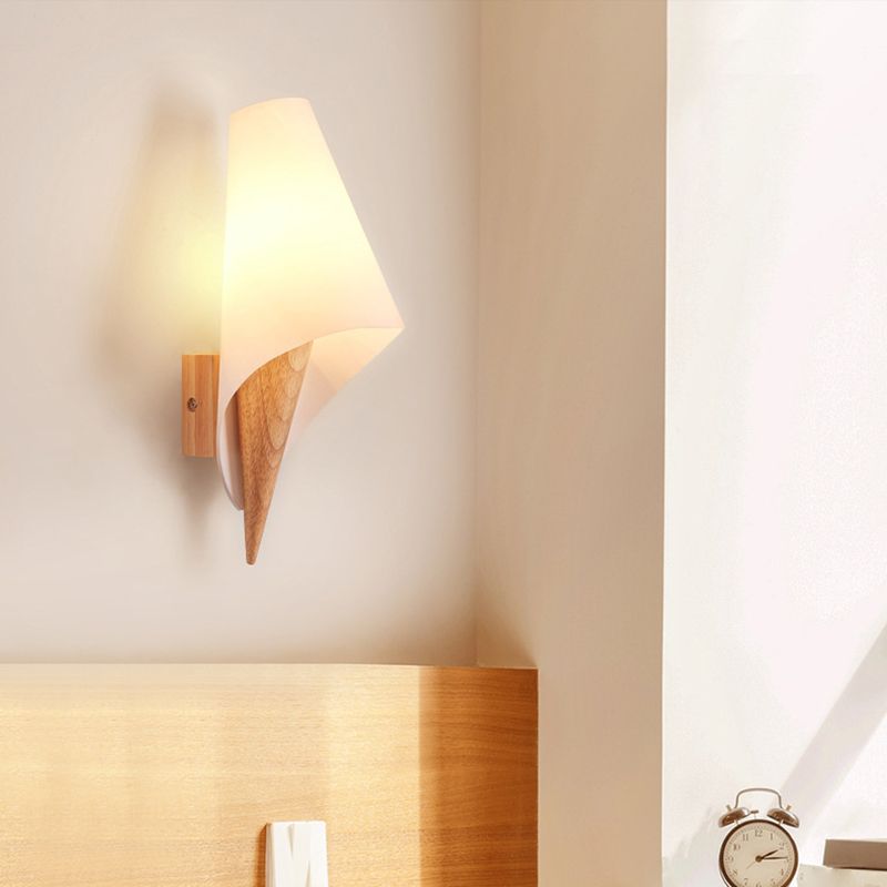 Modern Unique Shape Wall Mount Light Fixture 1 Light Wall Mounted Lighting for Living Room