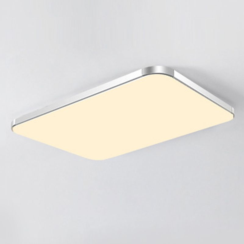 Plafonnier LED en forme de géométrie, moderne, en aluminium, 1 lumière, montage encastré, pour chambre à coucher, étude