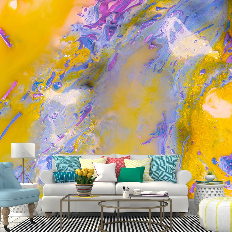 Abstract Mural Mildew Resistant Decor for House Interior, Personalized Size Available