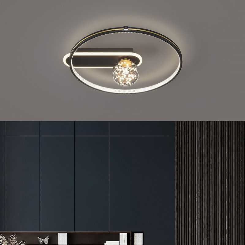 Modern Style Ceiling LED Light Fixture Warm Room Light Creative Shop Light Bedroom Light