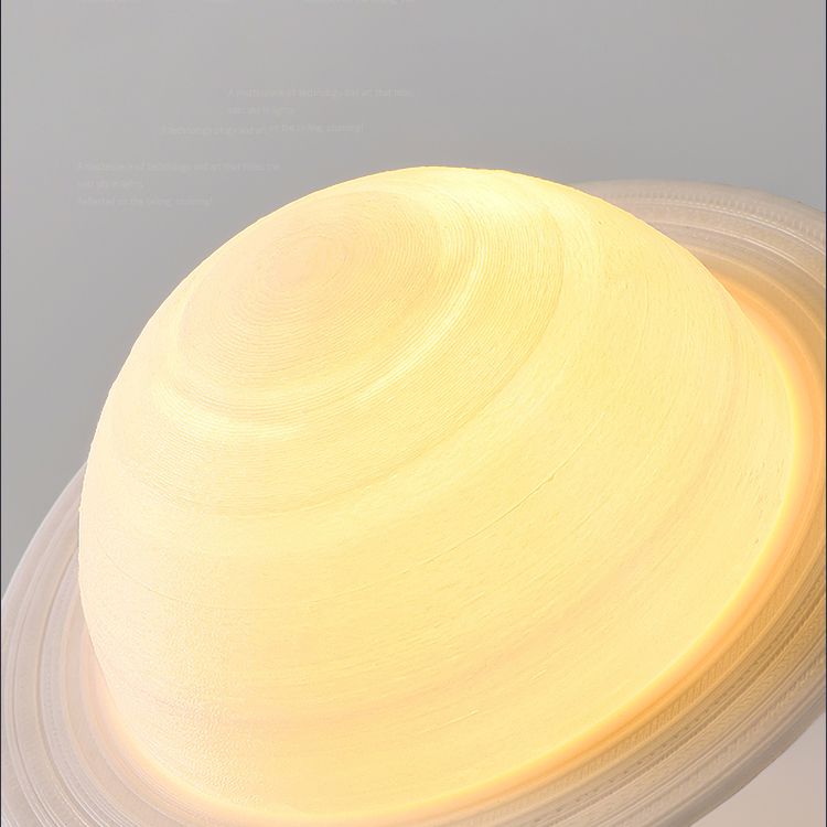 Sphere Shape Flush Lights Modern Style Plastic 1 Light Flush Mount Fixture in White