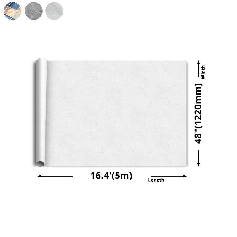 Modern PVC Flooring Marble Pattern Peel & Stick Vinyl Floor Planks