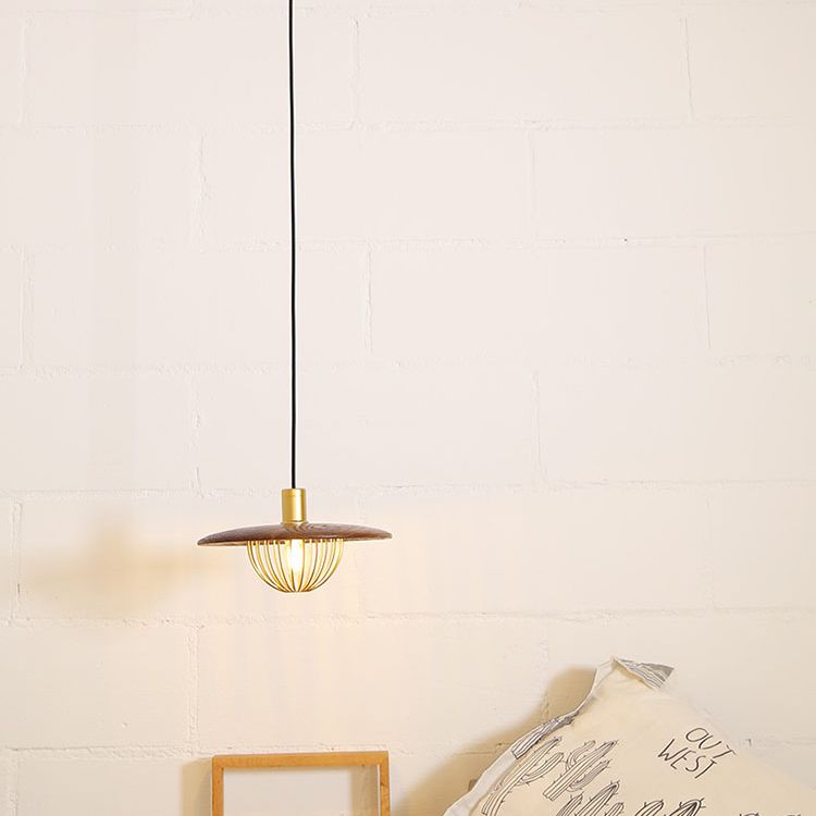 Metal Nordic Modern Modern suspension de plafond Light 1-Light Pendant Light for Dining Room