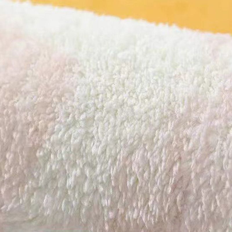 Beige Color Block Rug Polyester Nordic Indoor Rug Non-Slip Backing Rug for Drawing Room