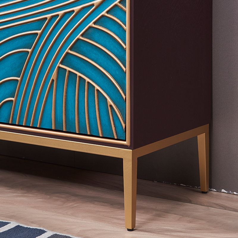 15.6-inch W Solid Wood Storage Chest Classic Glam Storage Chest Dresser