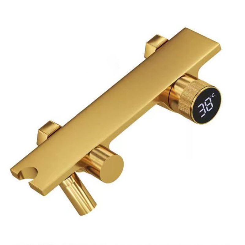 Modern Wall Mounted Shower System Dual Shower Head Shower Set