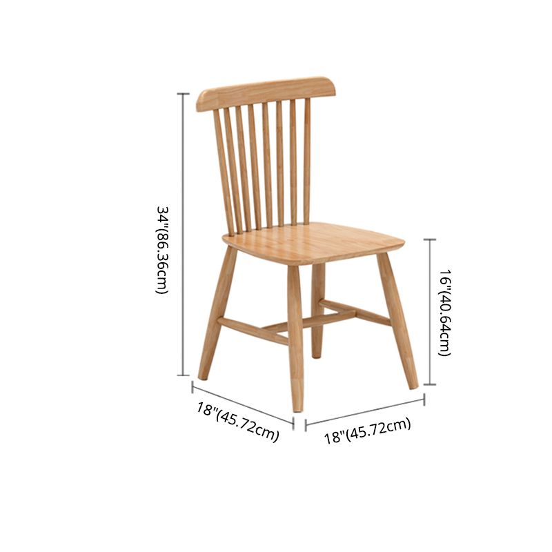 Modern Solid Wood Dining Room Set with Rectangle Home Dining Table Furniture