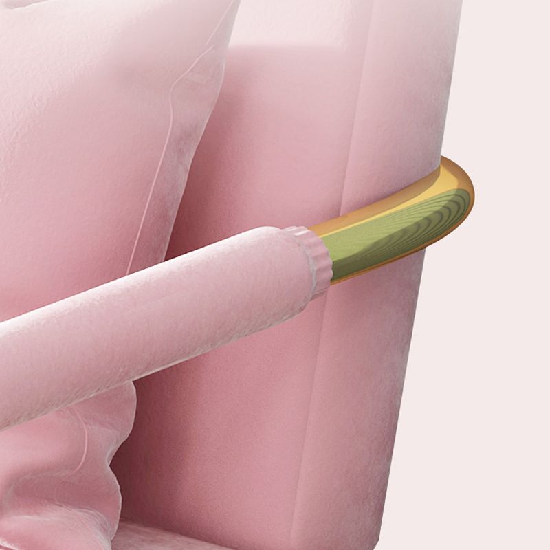 Glam Velvet 3-Sitzer-Sofa mit genähtem Kissen Rücken und 4 goldenen Beinen