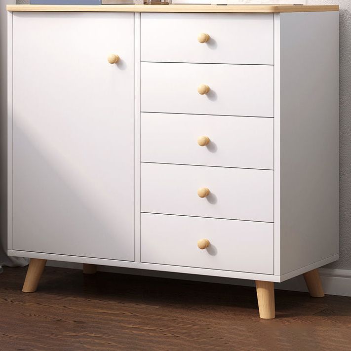 Contemporary Combo Dresser Solid Wood Bachelor's Chest for Home