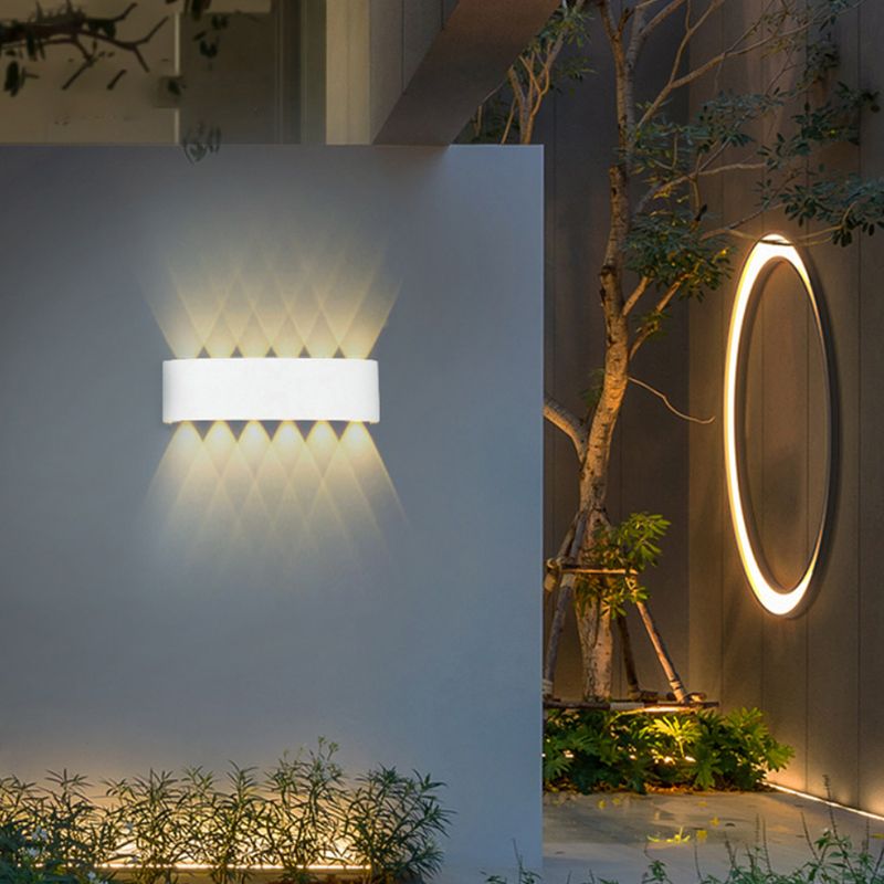 Multi Lights Geometric Wall Washer Sconce Modern Style Metal Wall Lighting Ideas