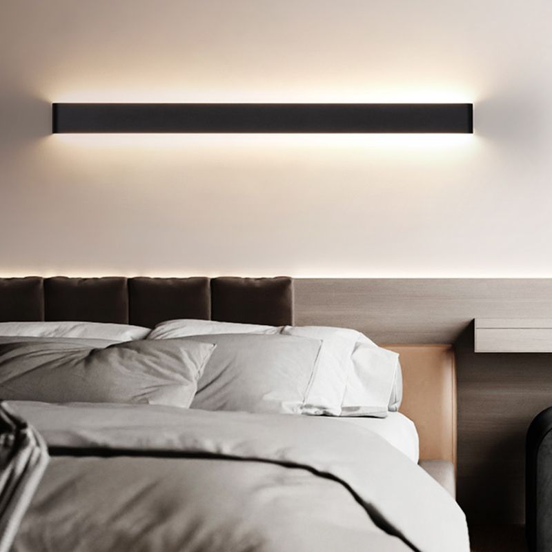 Strip Shape Wall Mount Light Modern LED Wall Sconce Light with Acrylic Shade for Aisle