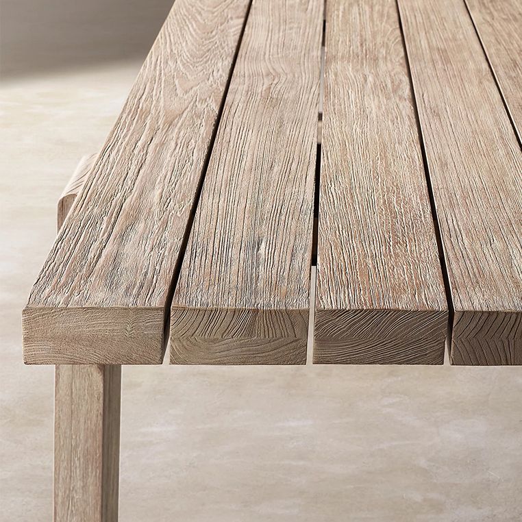 Boho Style 1/3/9 Pcs Patio Dining Table Set Wood Dining Table Set