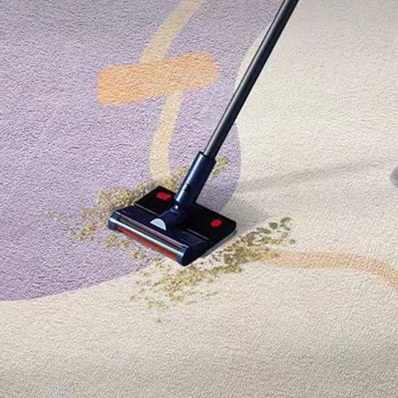 Casual Light Brown Rug Polyester Color Lump Rug Stain Resistant Rug for Living Room