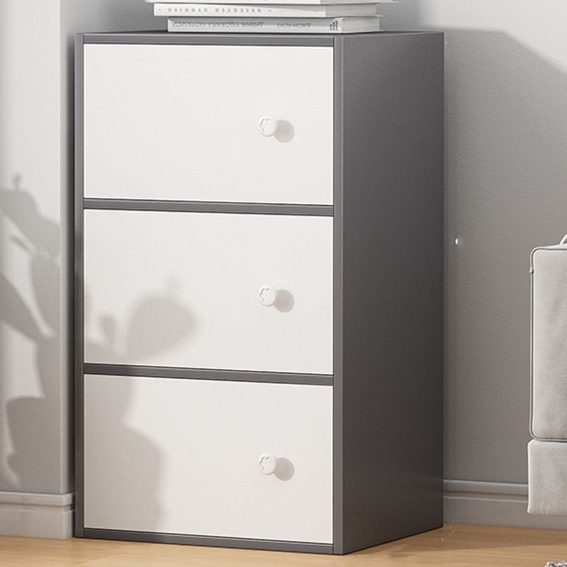Knobs Handle Storage Cabinet Wood Standard Cabinet with Drawer