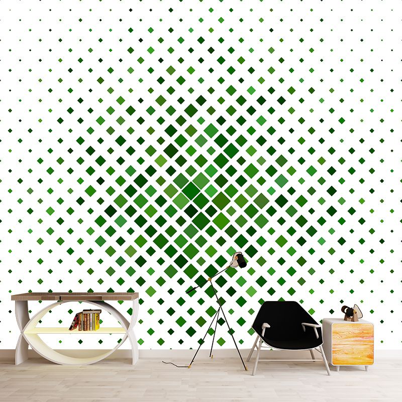 Environment Friendly Geometry Wall Murals Illustration Wall Murals for Room