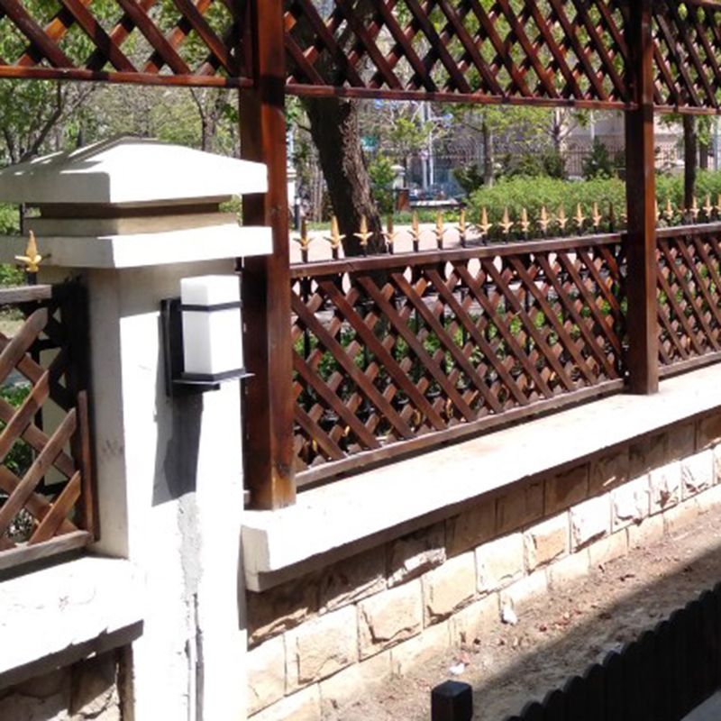 Modern Simple Style Retangular Shade Wall Sconce LED Metal 1 Light Sconces in Black Finish