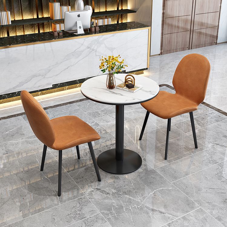 Mesa de comedor de piedra Mesa de comedor de estilo industrial para comedor