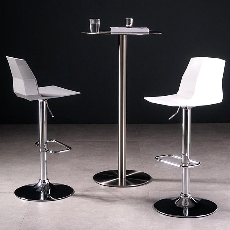 Industrial Adjustable Height Bar Stool Metal Bar Stool for Kitchen