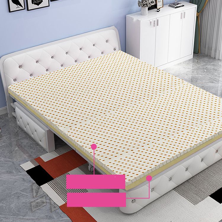 Linen Sleeper Sofa 33.46" Wide Armless Sofa Bed with Upholstered