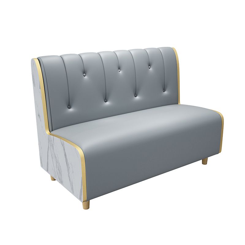 47.27"D x 25.59"W x 33.46"H Contemporary Glam 2-seat Sofa for Restaurant