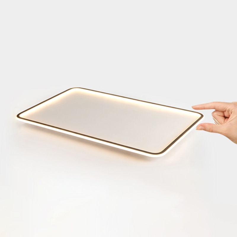 Line LED Plafonnier Acrylique Abat-Jour Simplicité Plafonnier pour Salon