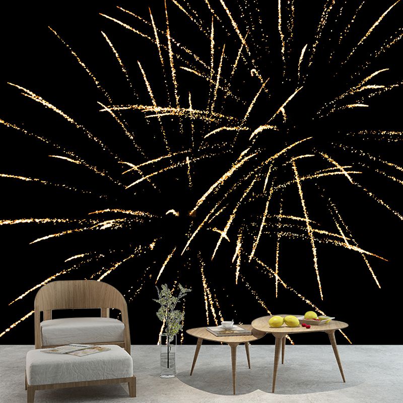 Gorgeous Fireworks Wall Murals Contemporary Wall Art for Bedroom Living Room