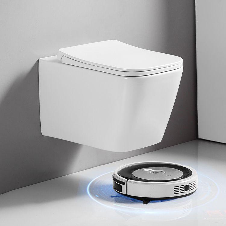 Wall Mount Flush Toilet Single Flush Modern One-Piece Toilet Urine Toilet