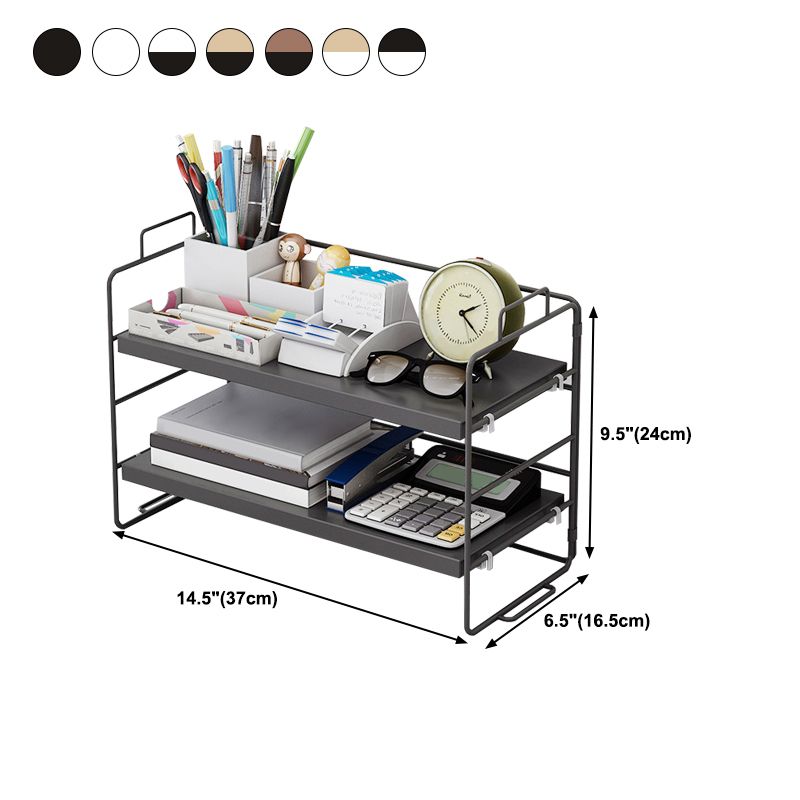 Contemporary Style Bookshelf Engineer Wood Bookcase for Office