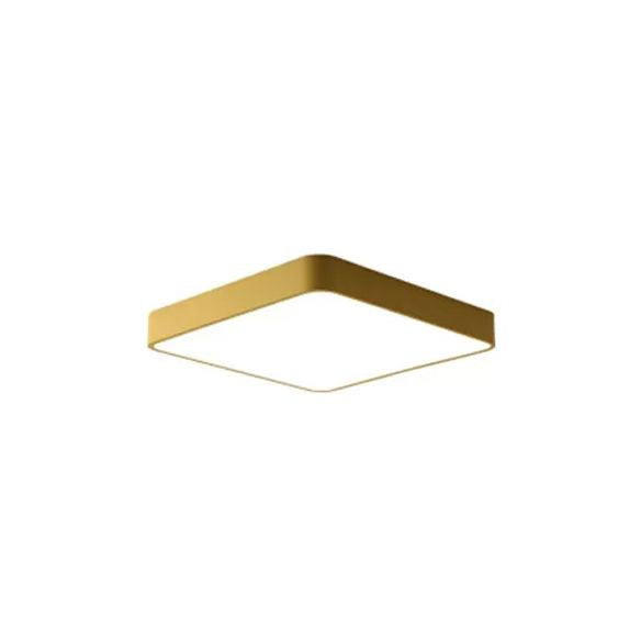 Slanke vierkante inbouwlamp van acryl in Scandinavische stijl LED-plafondlamp voor kantoorgang