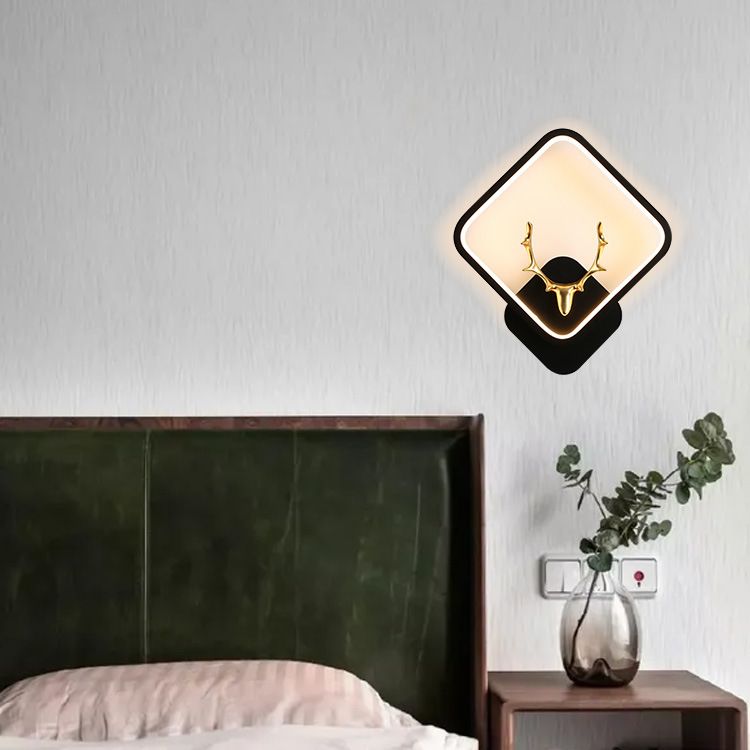 Moderner Stil Geometrischer Wandleuchten Metall 1 Lichtwandbeleuchtung