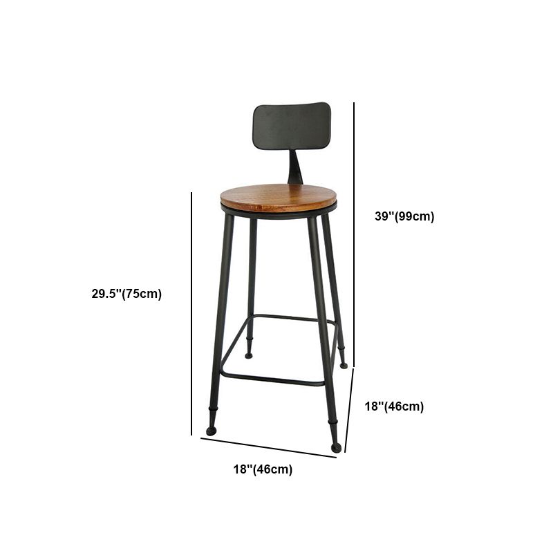 Industrial Rectangle Bar Table Set 1/6 Pieces Solid Wood Fixed Counter Table