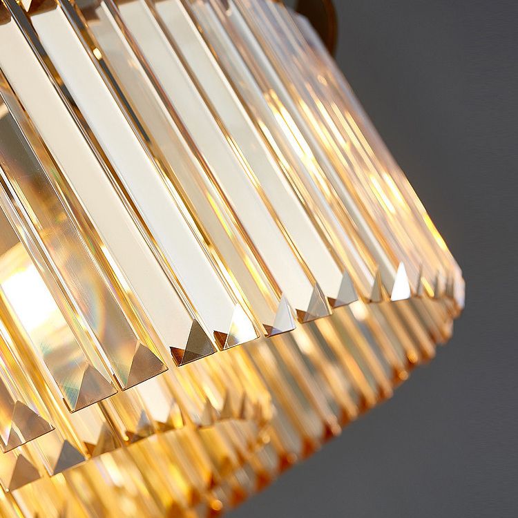 Contemporary Crystal Chandelier Light Fixtures Restaurant Hanging Chandelier